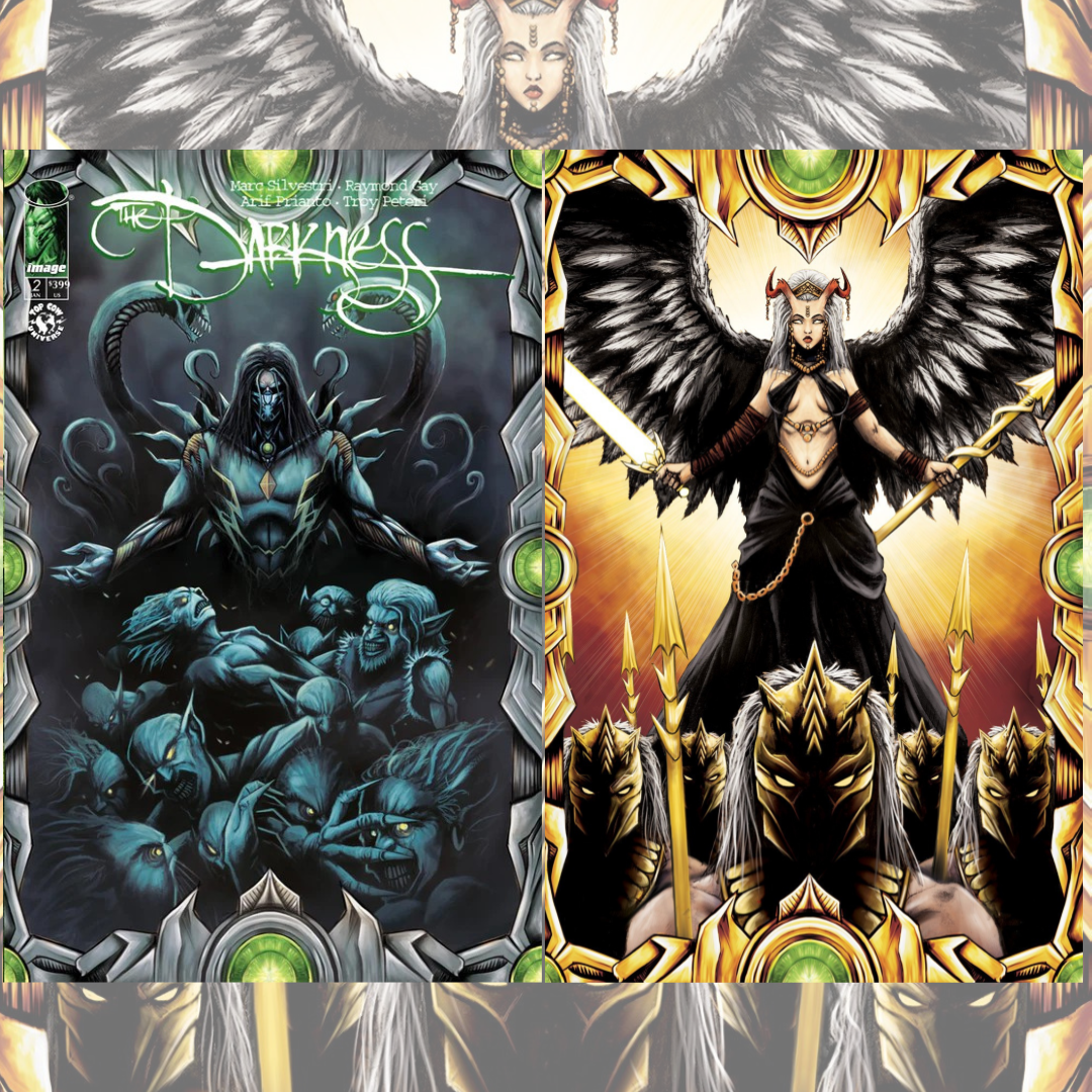 Darkness (2025) #2 & #3 ECC John Bruggman Exclusive Connecting Set Fast Bundle