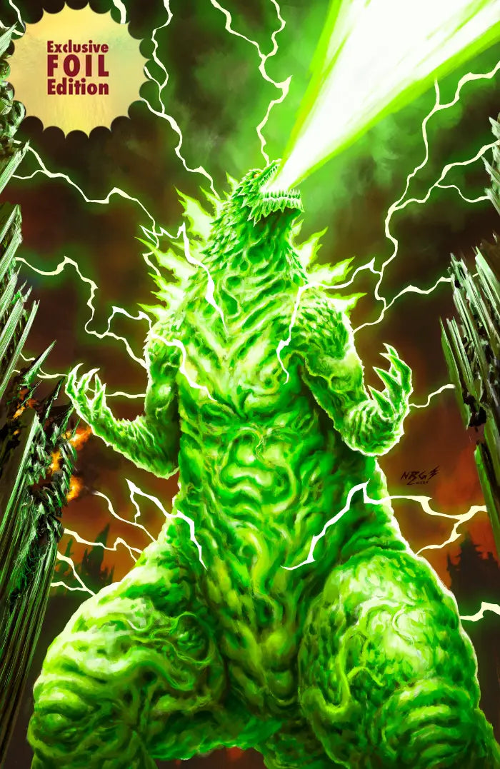 Godzilla [Kai-Sei Era] #7 - ECC NRG Exclusive Virgin FOIL (02/04/2026) East Coast Comics