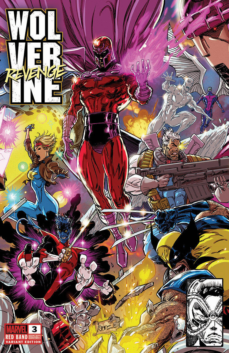 [2 PACK] WOLVERINE REVENGE #3 RED BAND UNKNOWN COMICS KAARE ANDREWS CONNECTING COVER EXCLUSIVE VAR [POLYBAGGED] EXPLICIT CONTENT (10/30/2024)