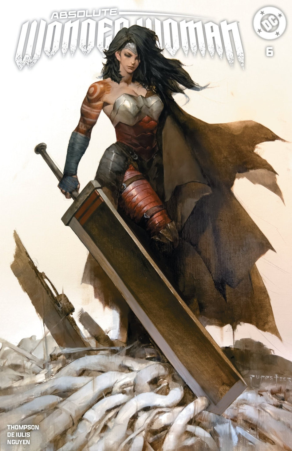 Absolute Wonder Woman 6 Afshari Comics Exclusive Puppeteer Lee Variant - East Coast Comics