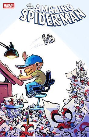 Amazing Spider - Man 70 Skottie Young 8 Deaths of Spider - Man Variant [Doom] - East Coast Comics