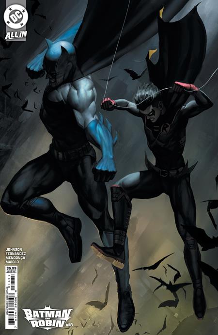 Batman and Robin 18 Aaron Bartling Variant - East Coast Comics