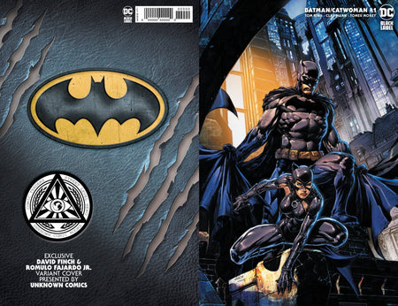BATMAN CATWOMAN 1 (OF 12) UNKNOWN COMICS DAVID FINCH EXCLUSIVE MINIMAL VAR (12/02/2020) - East Coast Comics