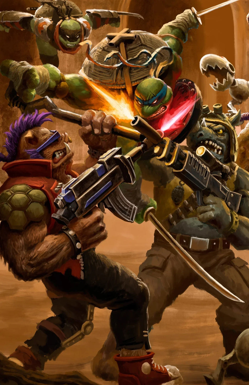 TMNT Battle Nexus #1-5 Set