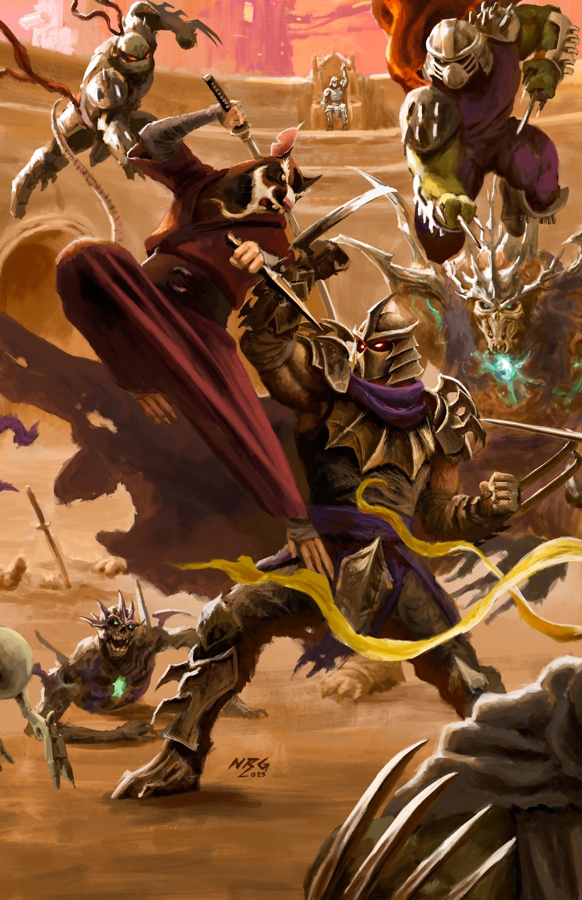 Battle Nexus 3 Virgin - ECC NRG Exclusive (01/21/26) - SHIPS JANUARY - East Coast Comics