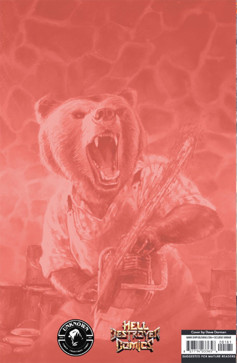 Beneath the Trees Where Nobody Sees 1 Dave Dorman Unknown Comics SDCC Exclusive Var [IN STOCK] - East Coast Comics