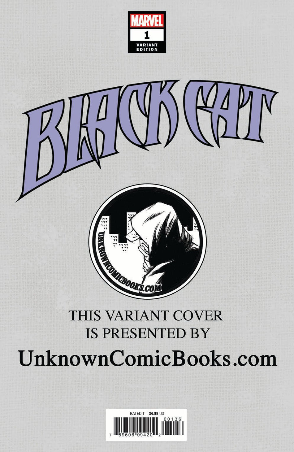 BLACK CAT 1 UNKNOWN COMICS PAREL EXCLUSIVE 6/5/2019 - East Coast Comics