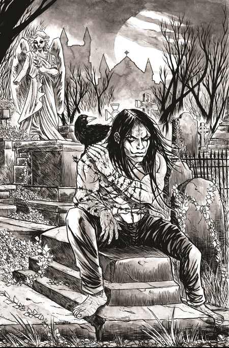 Crow Dead time 1 Black Saber Comics Exclusive by Jason Flowers - East Coast Comics