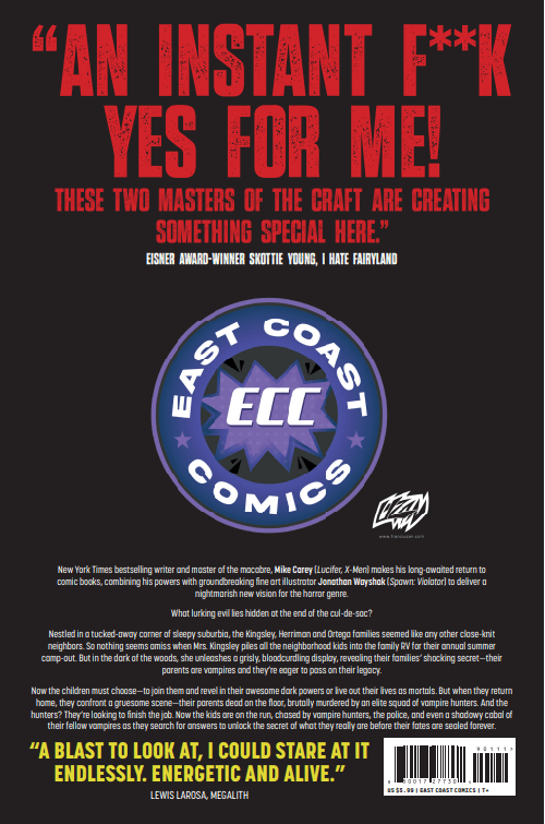 Cul - De - Sac 1 - ECC Exclusive Franck Uzan Variant - East Coast Comics