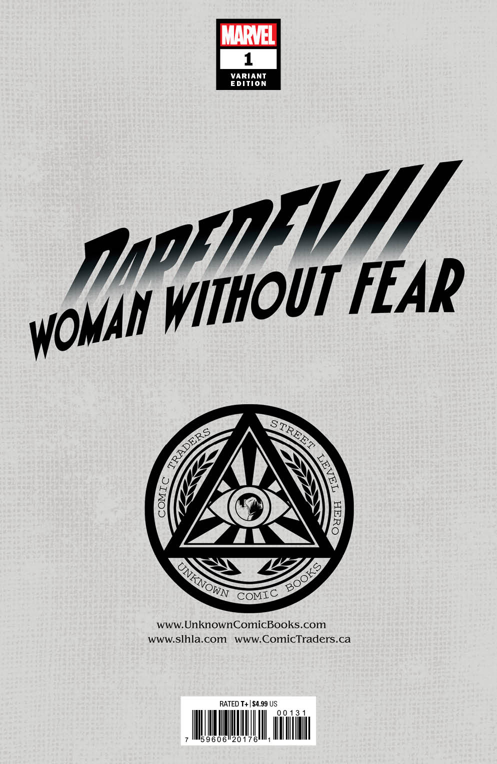 Daredevil: Woman Without Fear 1 Unknown Comics Marco Mastrazzo Exclusive Var (01/12/2022) - East Coast Comics