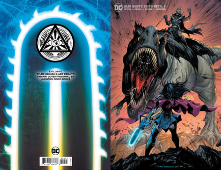 Dark Nights Death Metal 4 (Of 7) Unknown Comics Tyler Kirkham Exclusive Minimal Var (10/14/2020) - East Coast Comics