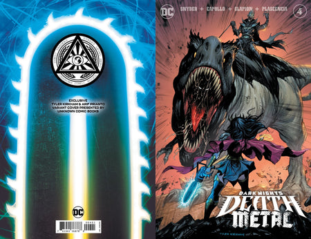 DARK NIGHTS DEATH METAL 4 (OF 7) UNKNOWN COMICS TYLER KIRKHAM EXCLUSIVE VAR (10/14/2020) - East Coast Comics