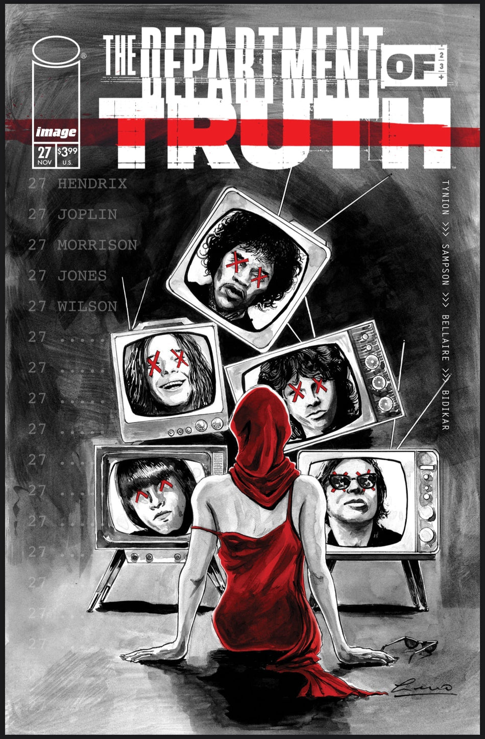 Department of Truth 27 Afshari Comics Exclusive 27 Club Variant - East Coast Comics
