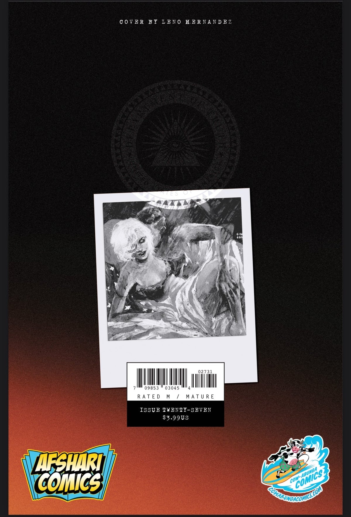 Department of Truth 27 Afshari Comics Exclusive 27 Club Variant - East Coast Comics