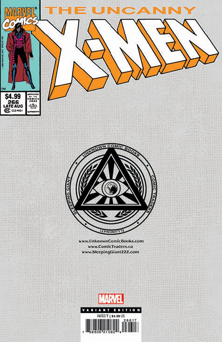 [Foil] Uncanny X - Men 266 Facsimile Edition Unknown Comics Kaare Andrews Exclusive Nycc 2024 Var (10/23/2024) - East Coast Comics