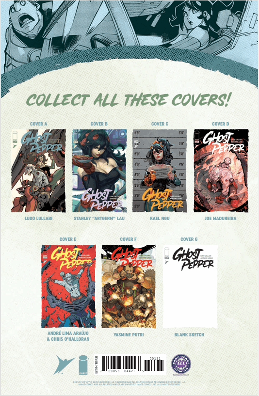 Ghost Pepper 1 - ECC Exclusive Santiago Venegas GTA Variant - East Coast Comics