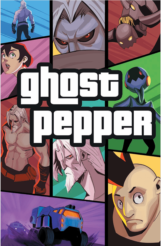 Ghost Pepper 1 - ECC Exclusive Santiago Venegas GTA Variant - East Coast Comics