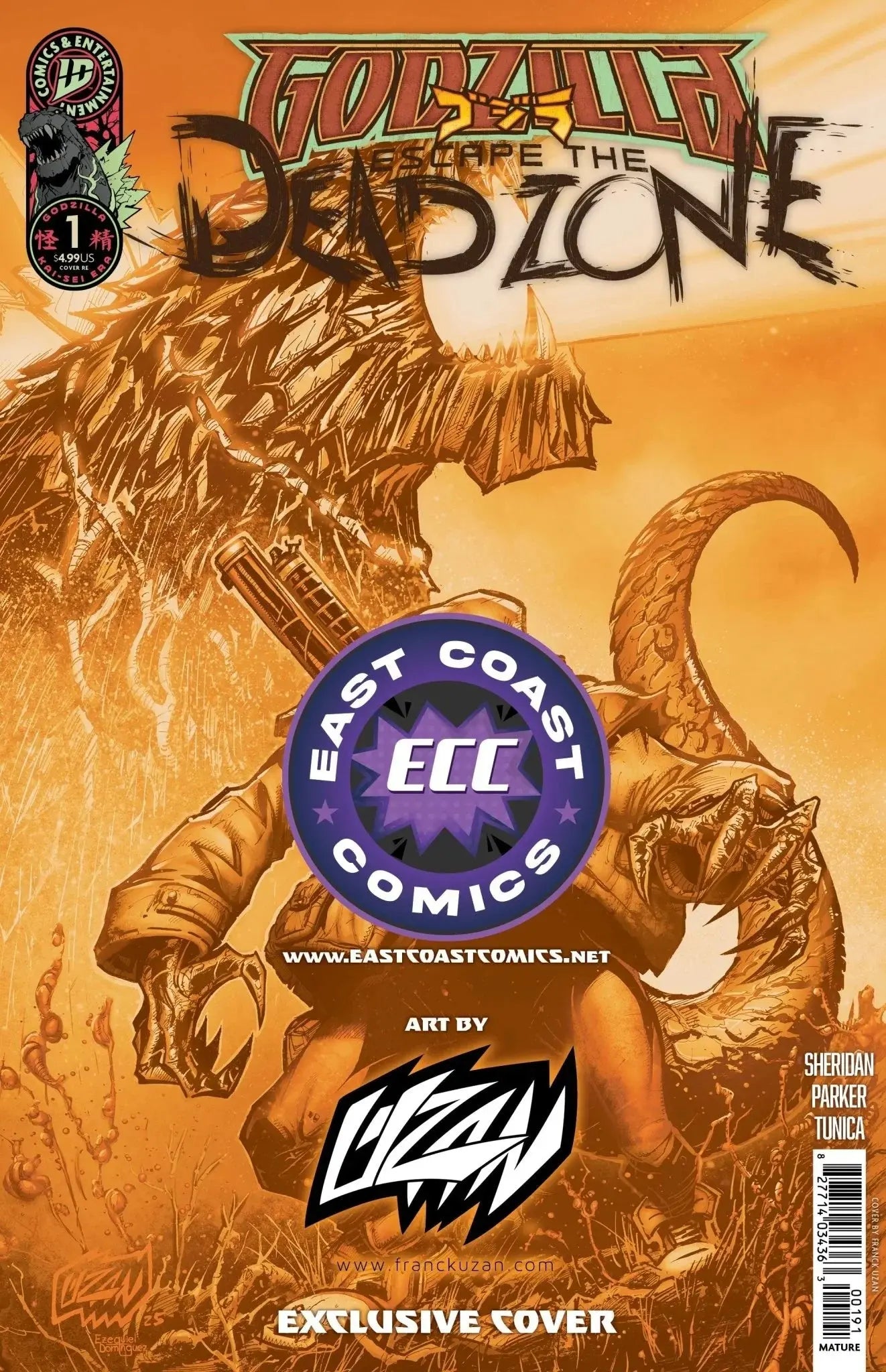 Godzilla: Escape The Deadzone #1 [Kai-Sei Era] - ECC Exclusive