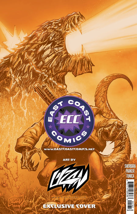 Godzilla: Escape The Deadzone 1 - ECC Exclusive Franck Uzan Variant - East Coast Comics