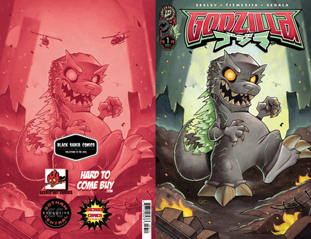 Godzilla Kai - Sei Era 1 - Cover by Chrissie Zullo Uminga Black Saber Comics Exclusive - East Coast Comics