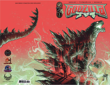 Godzilla Kai - Sei Era 1 - Cover by Jordan Noir Black Saber Comics Exclusive - East Coast Comics