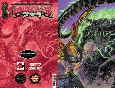 Godzilla Kai - Sei Era 1 - Cover by Matt Frank Black Saber Comics Exclusive - East Coast Comics