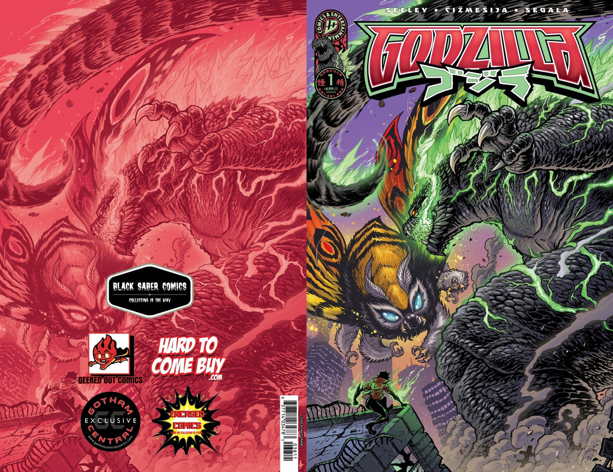 Godzilla Kai - Sei Era 1 - Cover by Matt Frank Black Saber Comics Exclusive - East Coast Comics