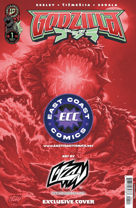 Godzilla [Kai - Sei Era] 1 - ECC Exclusive Franck Uzan Japanese Variant - East Coast Comics