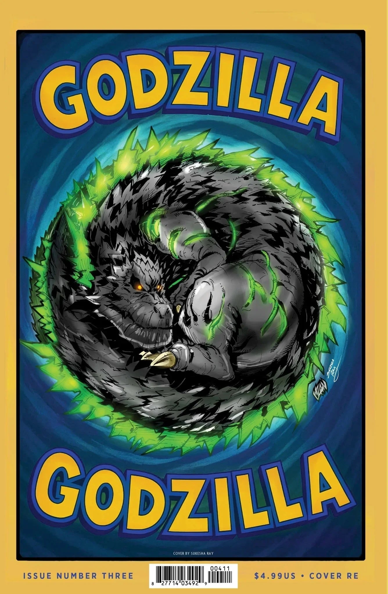 Godzilla [Kai-Sei Era] #3 - ECC Exclusive Sukesha Ray / Franck