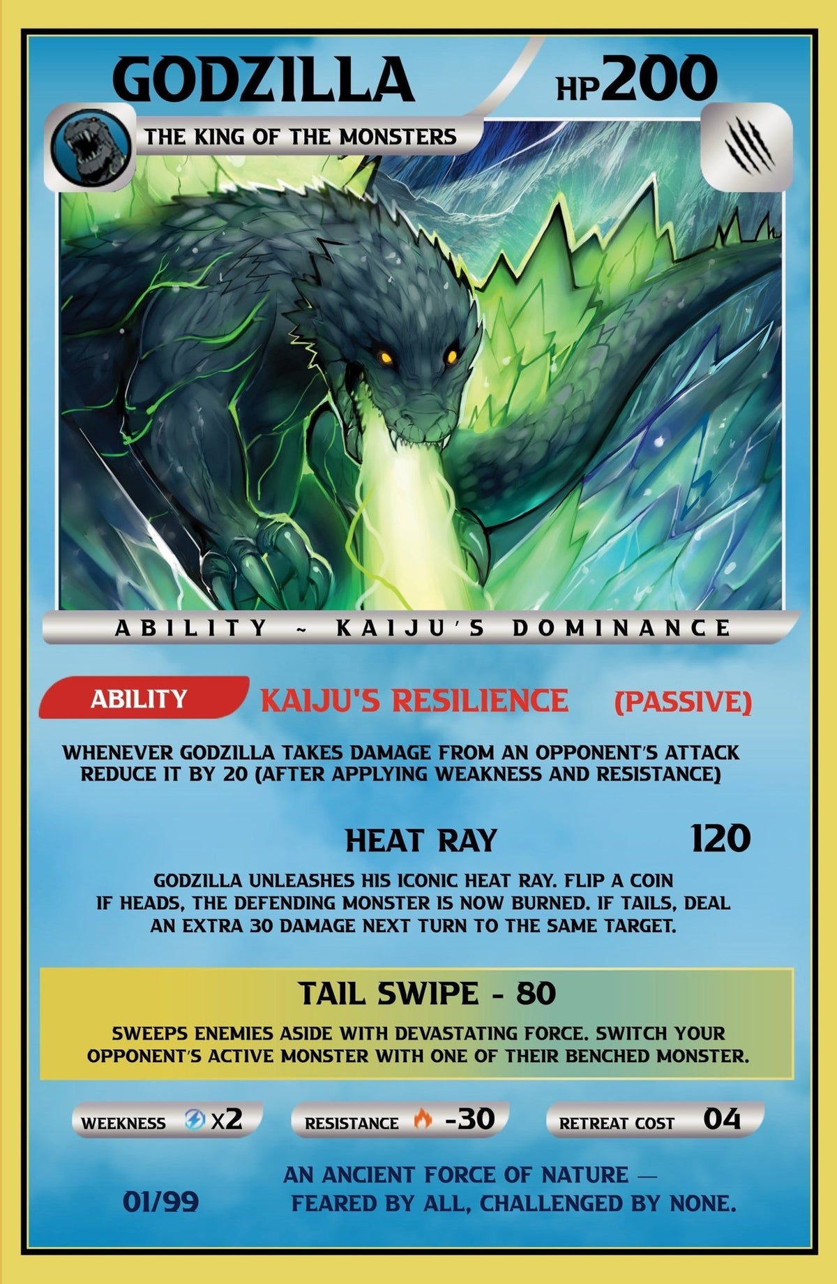 Godzilla [Kai - Sei Era] 3 - ECC Exclusive Sukesha Ray Playing Card Bundle (10/8/25) - East Coast Comics