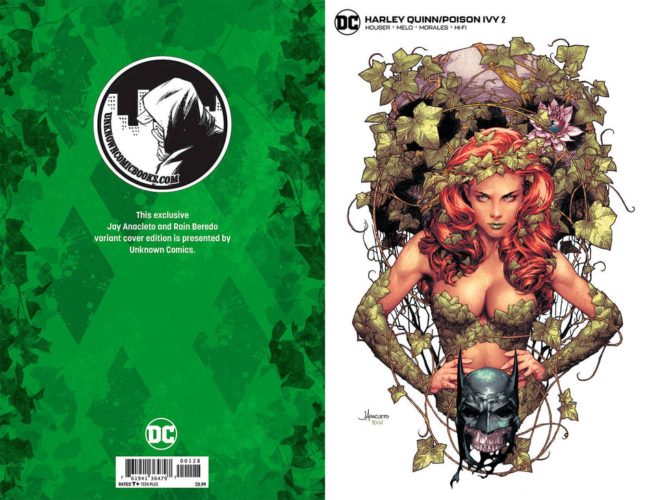 HARLEY QUINN & POISON IVY 2 (OF 6) UNKNOWN COMICS JAY ANACLETO MINIMAL (10/09/2019) - East Coast Comics