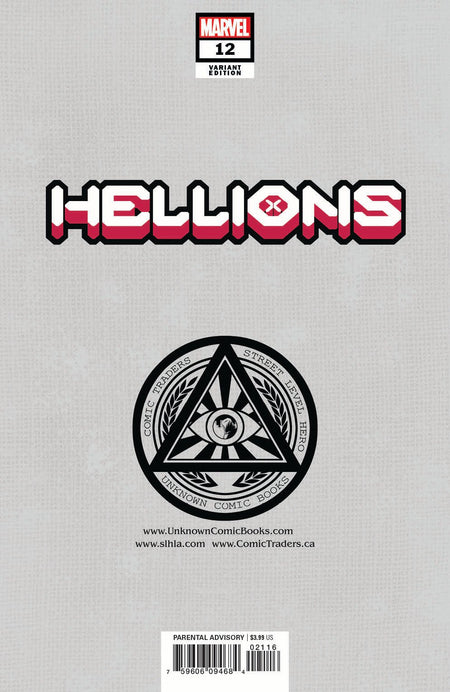 Hellions 12 Unknown Comics Sabine Rich Exclusive Var Gala (06/02/2021) - East Coast Comics