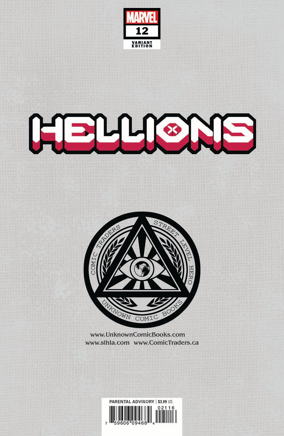 Hellions 12 Unknown Comics Sabine Rich Exclusive Virgin Var Gala (06/02/2021) - East Coast Comics