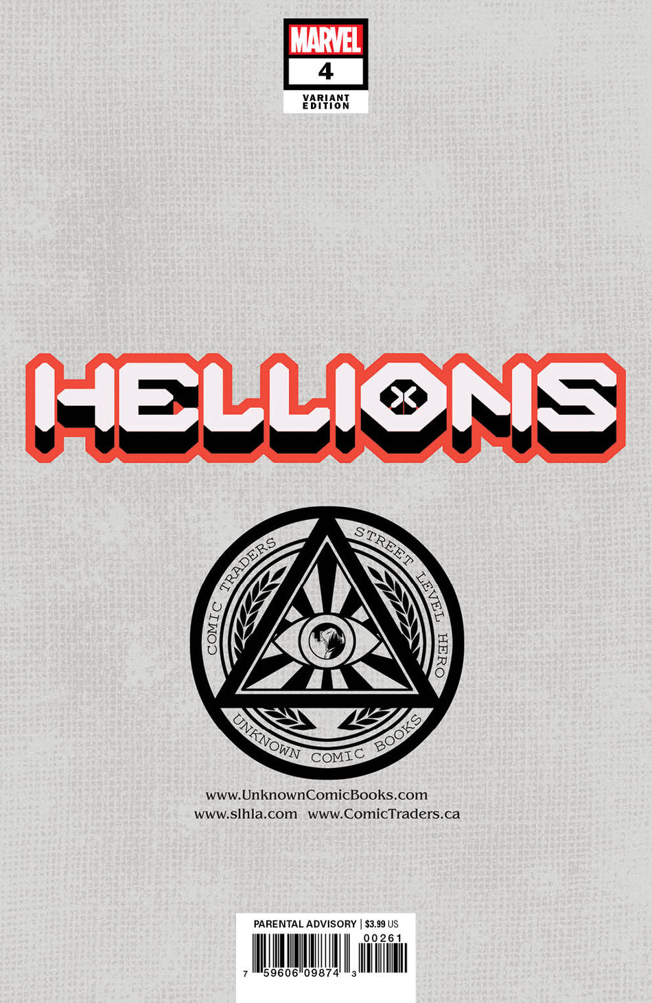 Hellions 4 Unknown Comics Jay Anacleto Exclusive Virgin Var (09/16/2020) - East Coast Comics