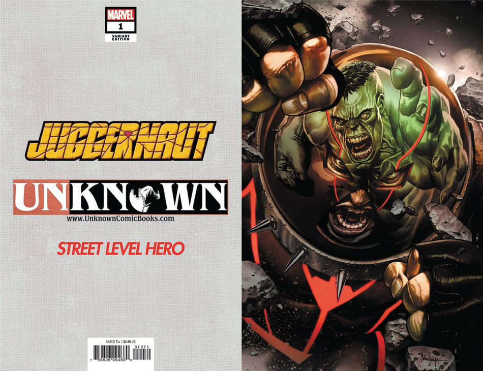 JUGGERNAUT 1 (OF 5) UNKNOWN COMICS MICO SUAYAN EXCLUSIVE VIRGIN VAR DX (09/23/2020) - East Coast Comics