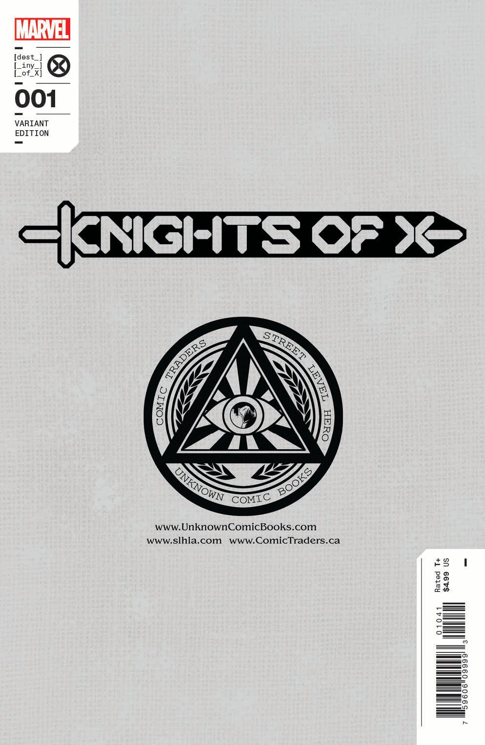 Knights Of X 1 Unknown Comics Jay Anacleto Exclusive Virgin Var (04/20/2022) - East Coast Comics