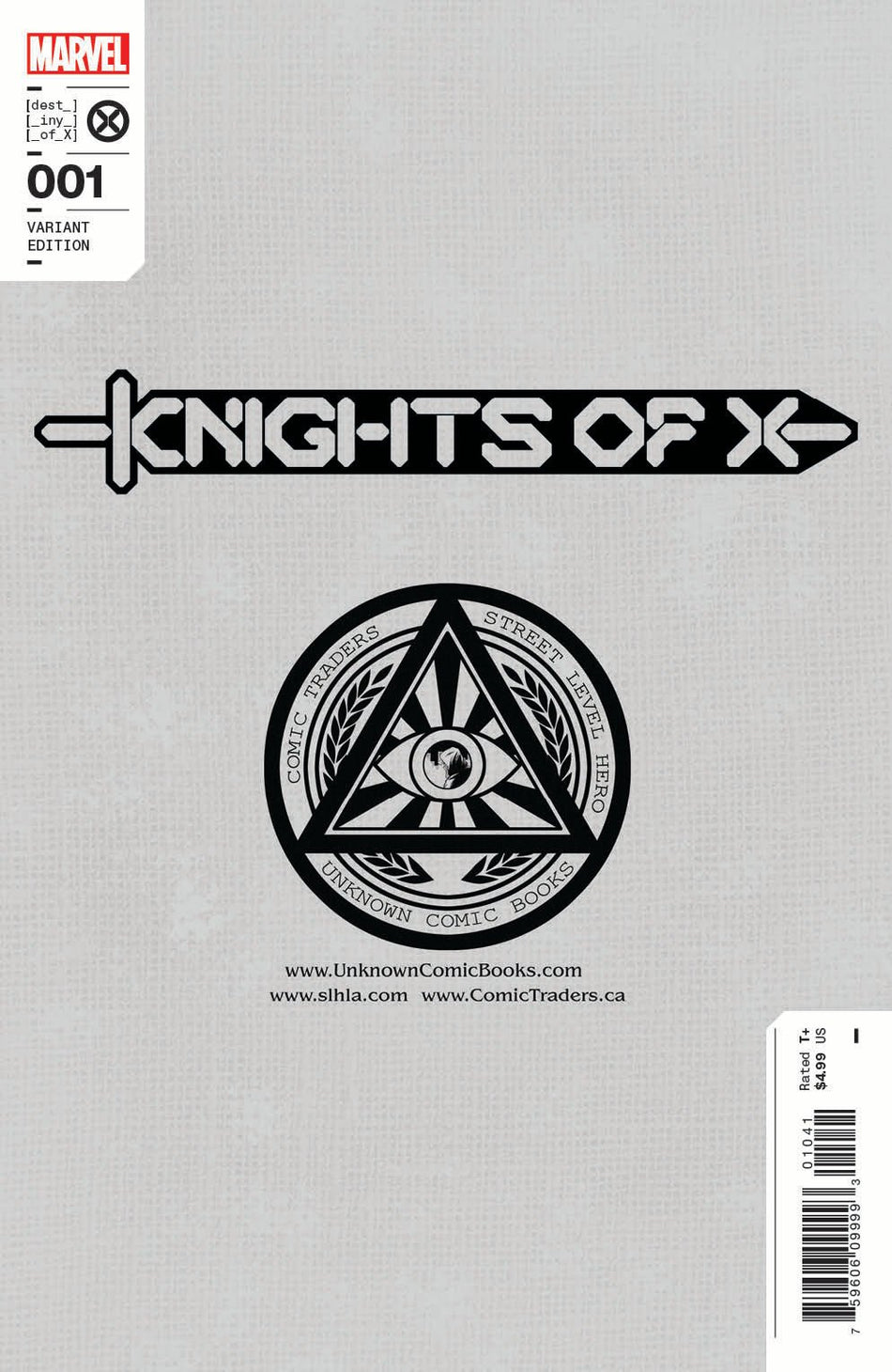Knights Of X 1 Unknown Comics Jay Anacleto Exclusive Virgin Var (04/20/2022) - East Coast Comics