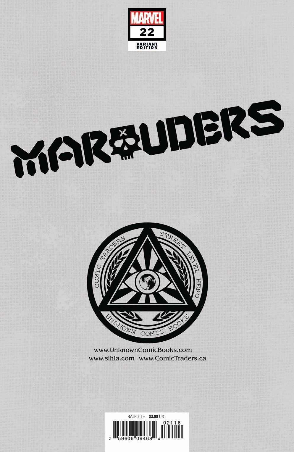 Marauders 22 Unknown Comics Stephen Segovia Exclusive Var (07/21/2021) - East Coast Comics