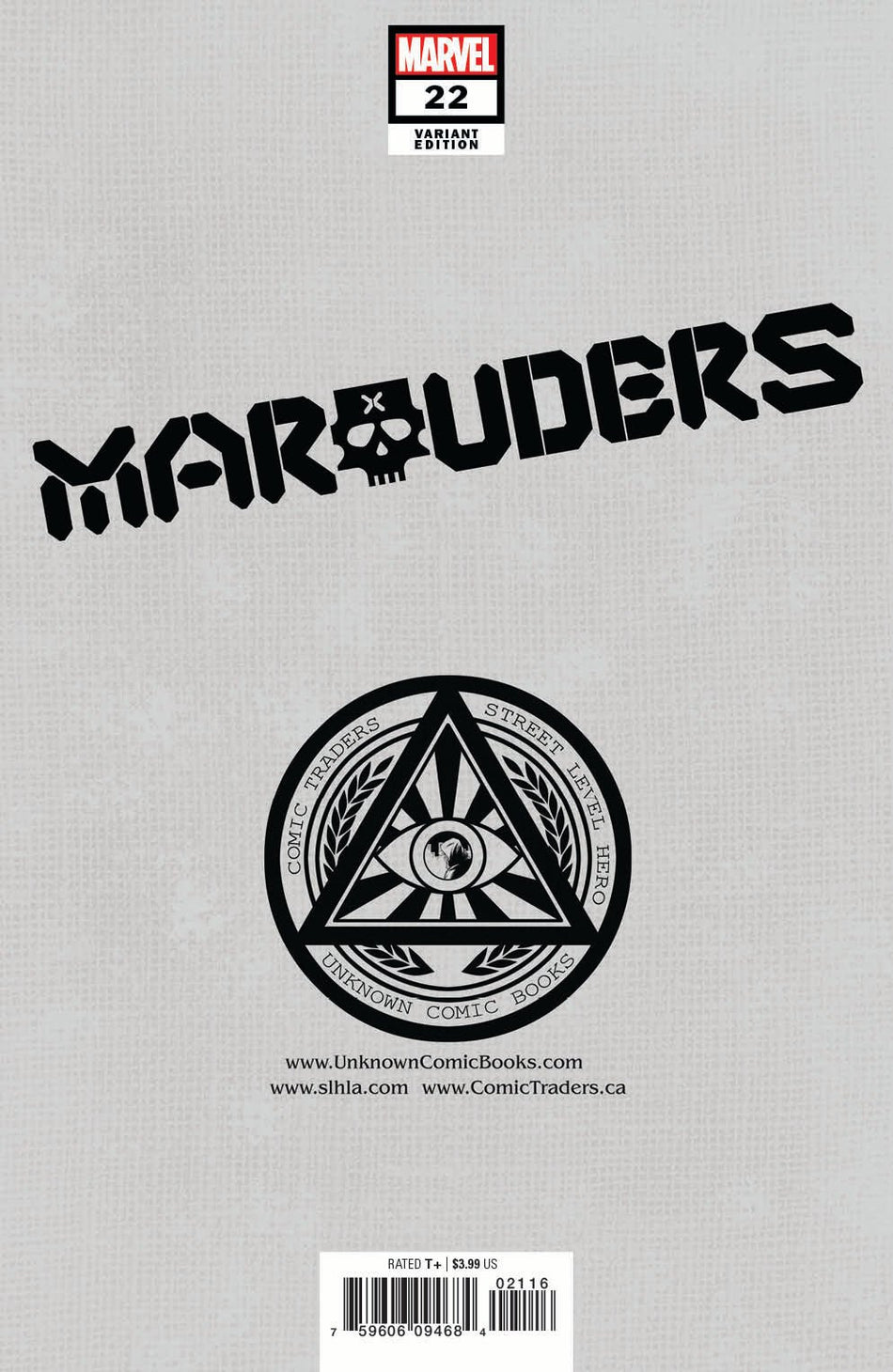 Marauders 22 Unknown Comics Stephen Segovia Exclusive Var (07/21/2021) - East Coast Comics