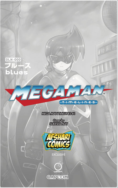 Mega Man Classic Timelines 1 Afshari Comics Exclusive - Sukesha Ray Variant Set - East Coast Comics