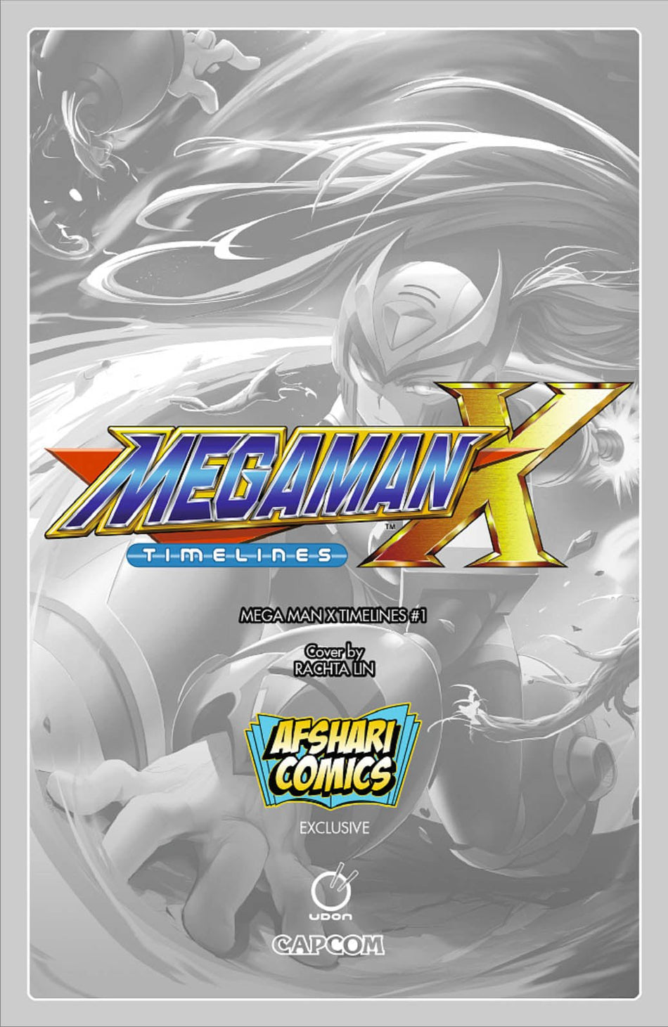 Mega Man X Timelines 1 Afshari Comics Exclusive - Rachta Lin ‘Zero’ Variant - East Coast Comics
