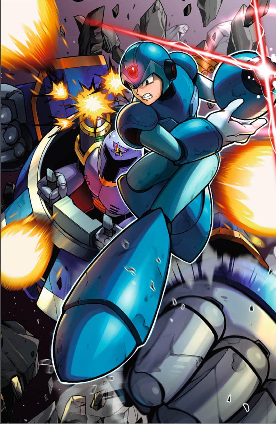 Mega Man X Timelines 1 Afshari Comics Exclusive - Ruby Ling ‘X’ Variant - East Coast Comics