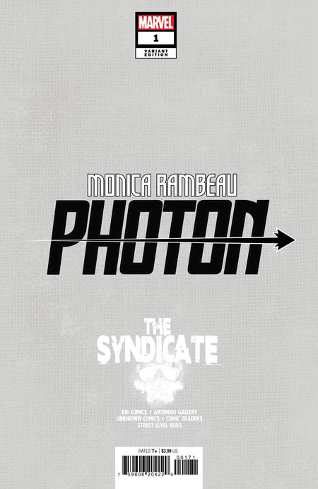 Monica Rambeau: Photon 1 Lucio Parrillo 616 Exclusive Virgin Var (12/28/2022) - East Coast Comics