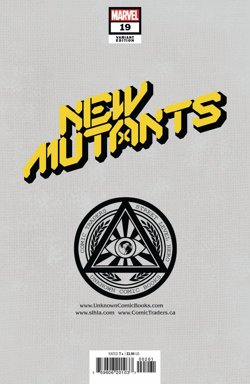 New Mutants 19 Unknown Comics David Nakayama Exclusive Var Gala (06/16/2021) - East Coast Comics