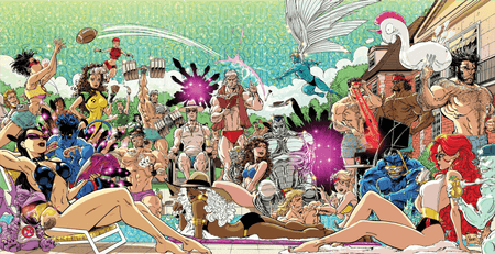 Nyx 1 Unknown Comics Kaare Andrews Exclusive Connecting Virgin Var [Fhx] (07/24/2024) - East Coast Comics