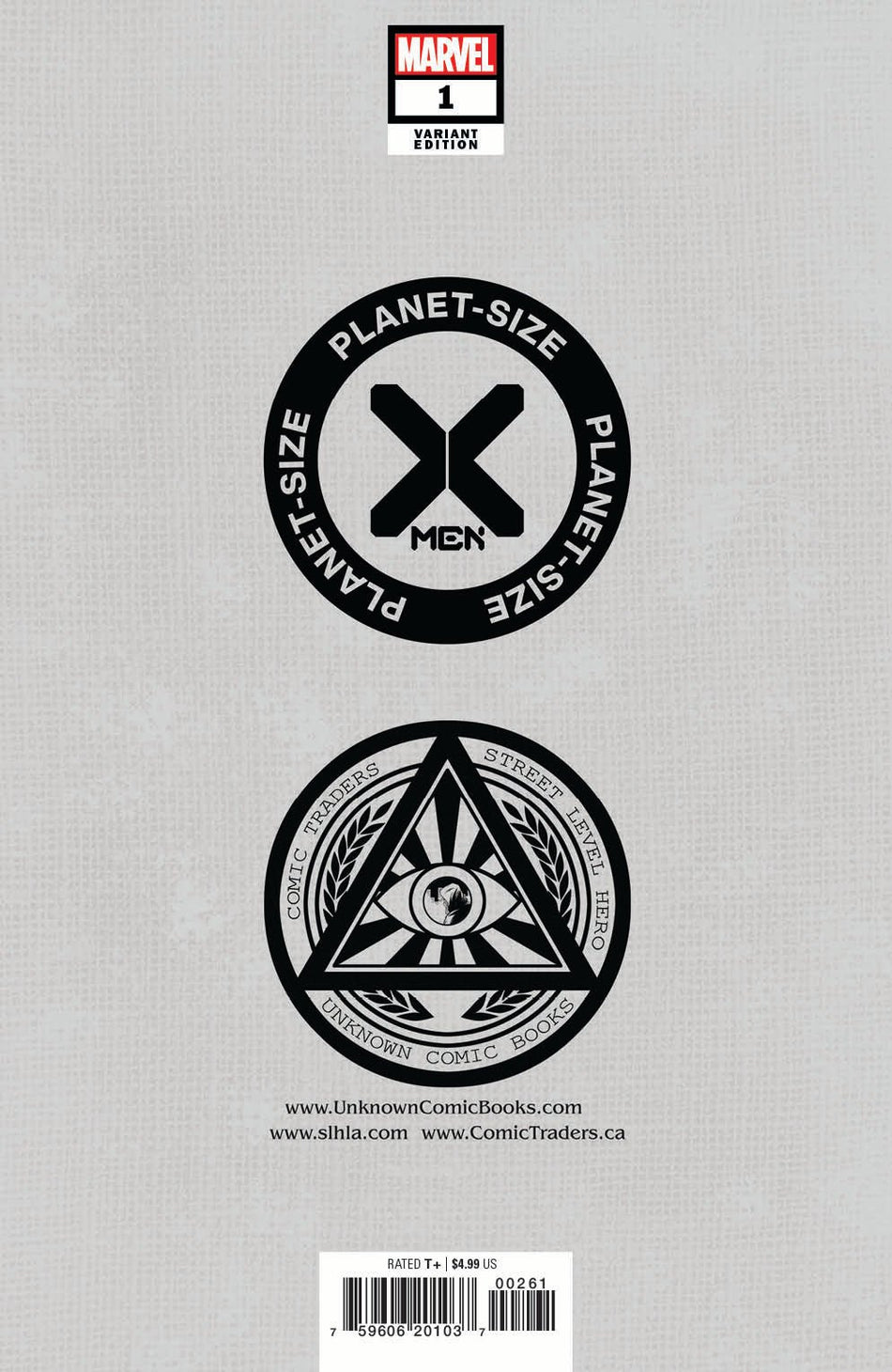 PLANET - SIZED X - MEN 1 UNKNOWN COMICS DAVID NAKAYAMA EXCLUSIVE VAR GALA (06/16/2021) - East Coast Comics