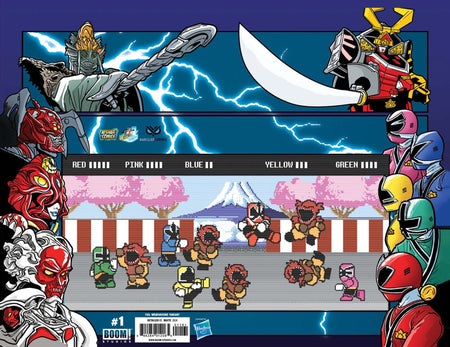 Power Rangers Prime 1 Afshari Comics Exclusive Matthew Waite Wraparound Cover - East Coast Comics