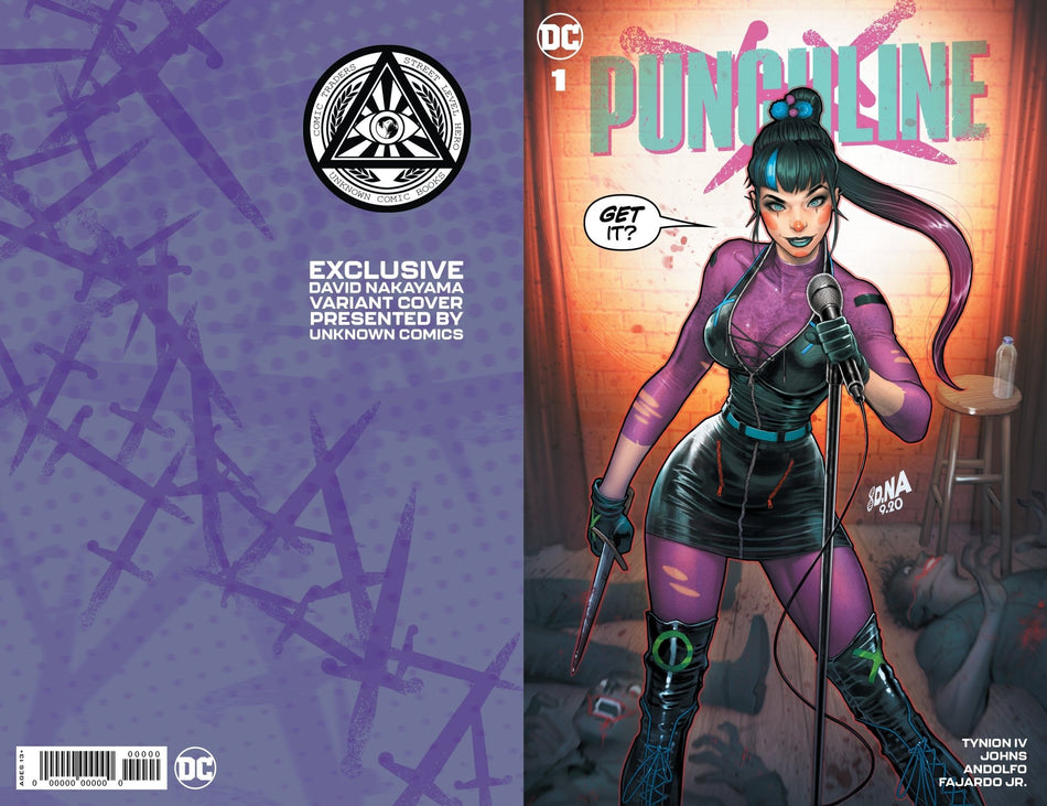 PUNCHLINE SPECIAL 1 (ONE SHOT) UNKNOWN COMICS DAVID NAKAYAMA EXCLUSIVE VAR (11/10/2020) - East Coast Comics