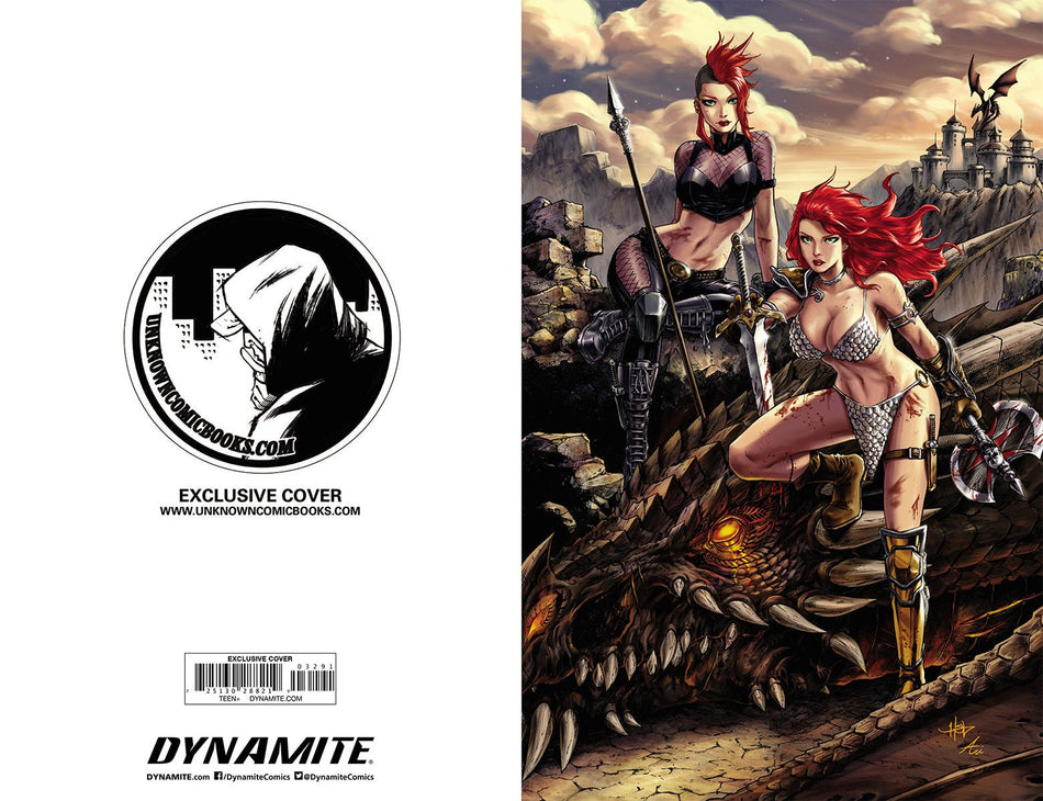 Red Sonja Age Of Chaos 3 Unknown Comics Creees Exclusive Virgin Var (03/18/2020) - East Coast Comics