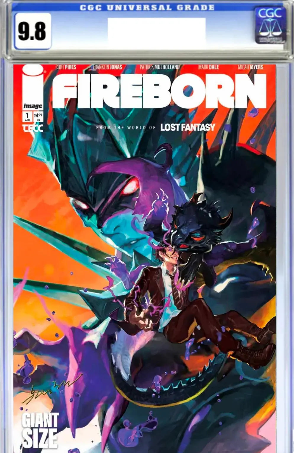FIREBORN #1 - ECC Sunghan Yune Exclusive Variant East Coast Comics